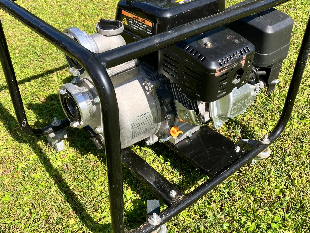 Billede 2 - Vandpumpe. 6,5hk benzin 2”