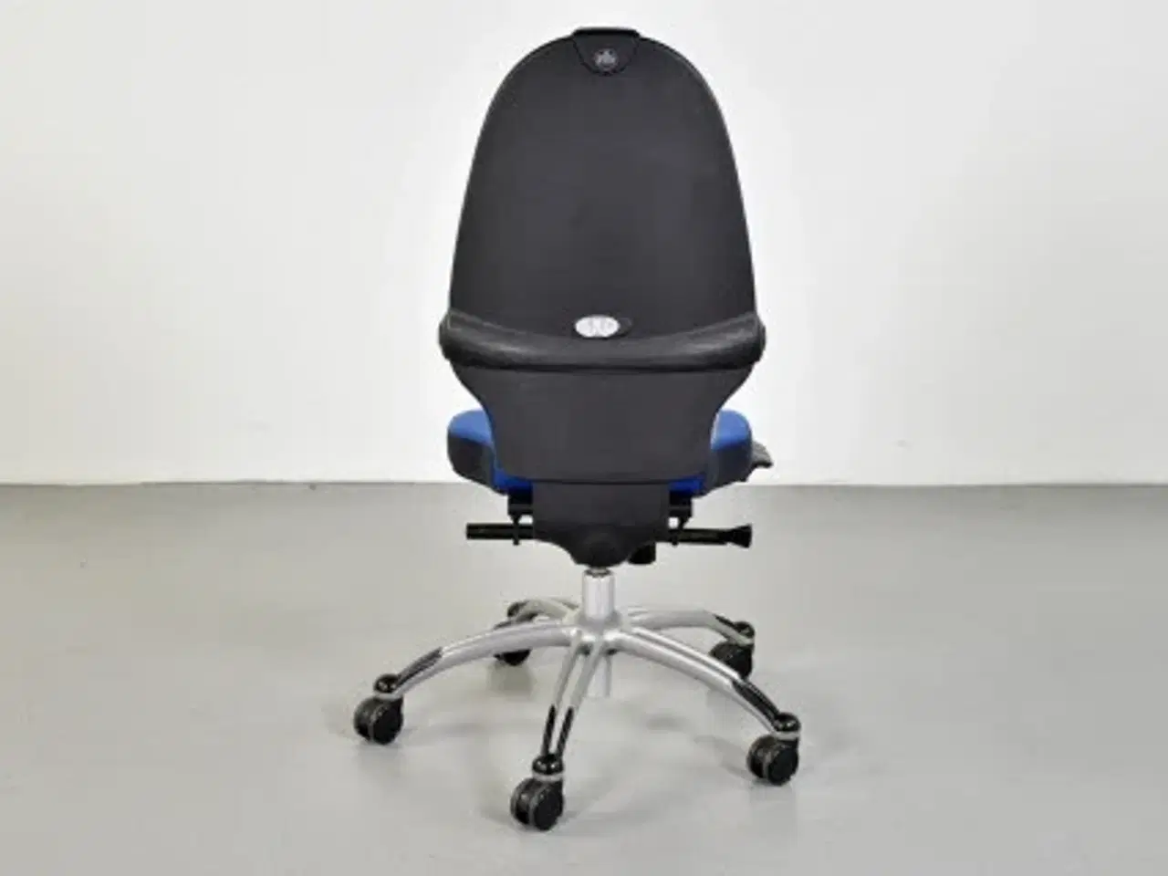 Billede 3 - Rh extend kontorstol med blå polster