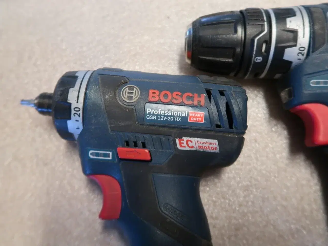 Billede 4 - 2 stk. Akku boremaskiner, Bosch GSR 12V