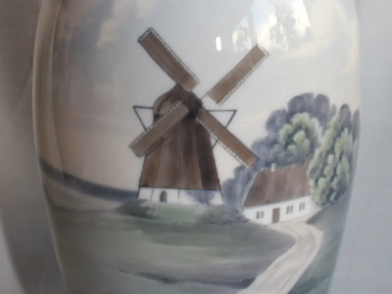 Billede 8 - Vase med mølle fra Bing of Grøndahl