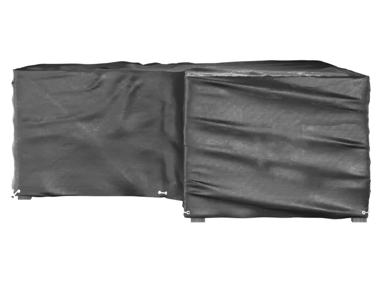 Billede 4 - L-formet havemøbelovertræk 215x215x70 cm 16 øjer