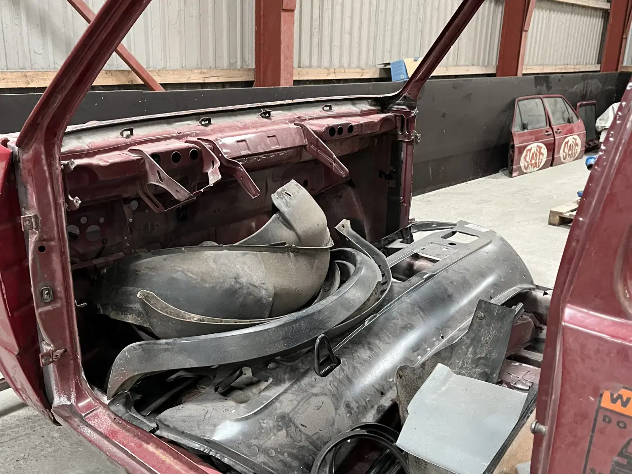 Billede 3 - GOLF MK1 3dørs Projekt