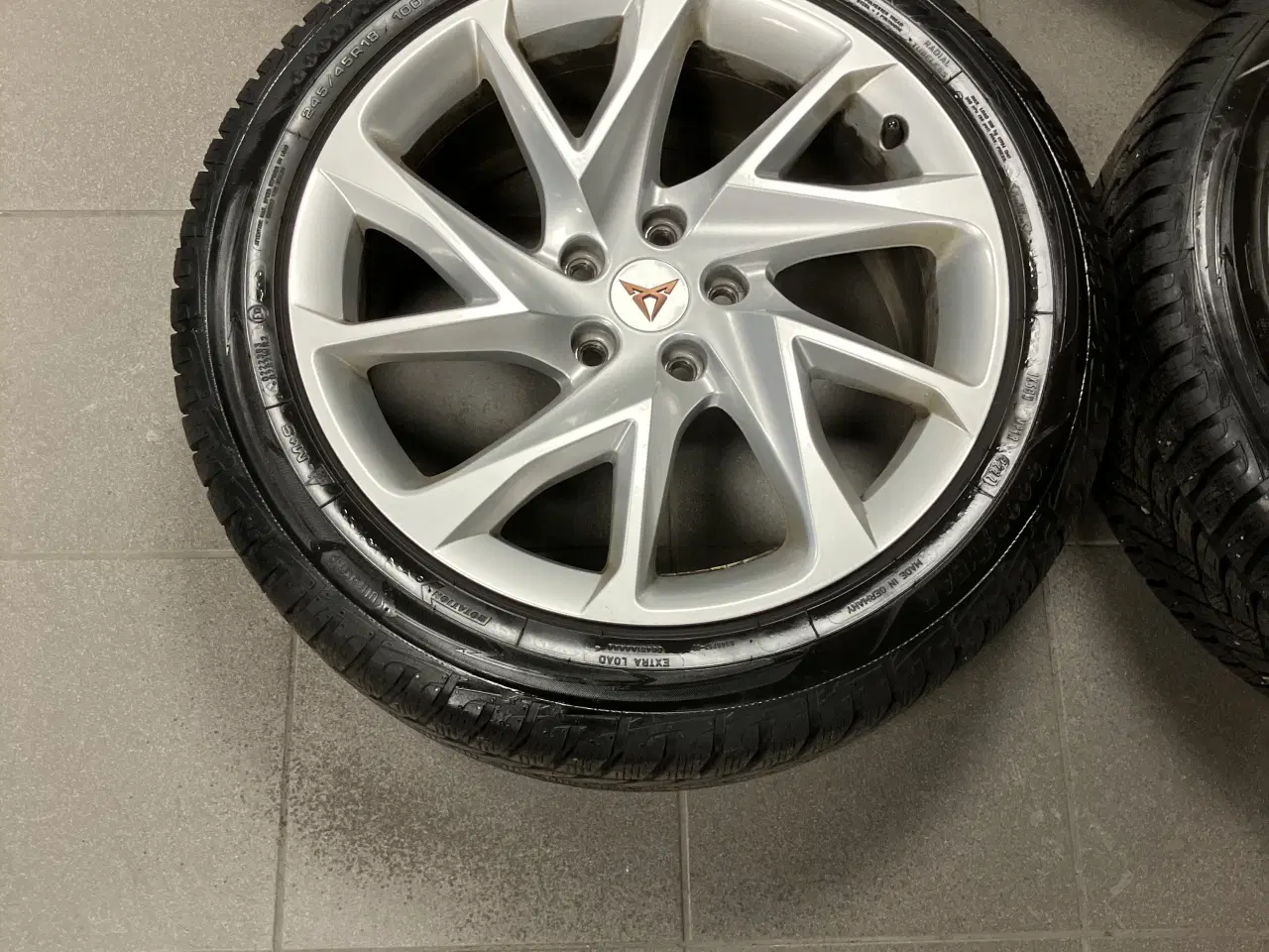 Billede 4 - OrgCupra 5x112 m Goodyear vinterdæk 