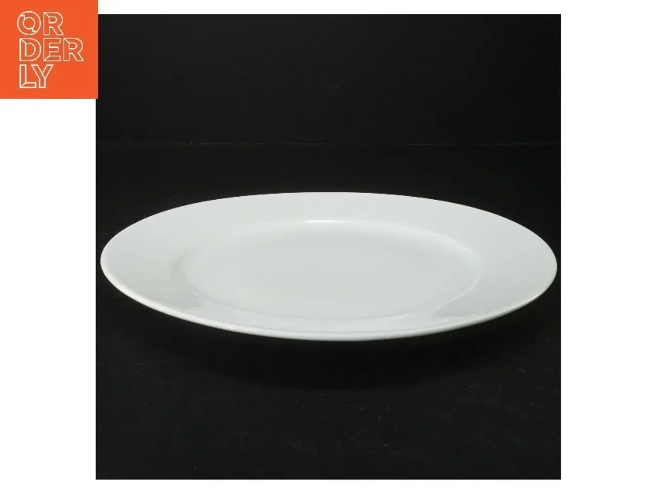 Billede 1 - Hvid middagstallerken fra IKEA (str. Ø. 27 cm)