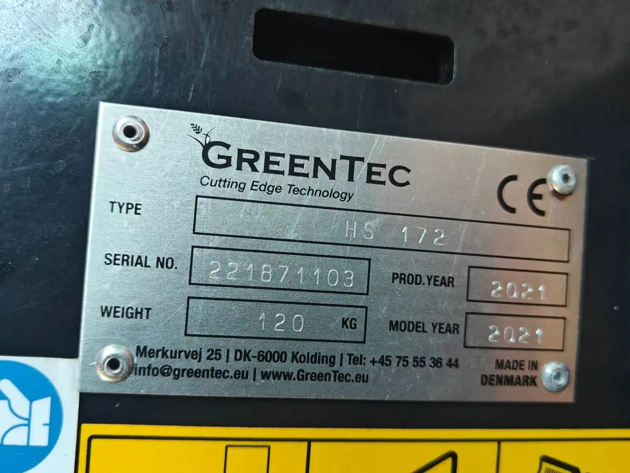 Billede 5 - GreenTec HS 172 hæk/hegnsklipper Næsten ikke brugt