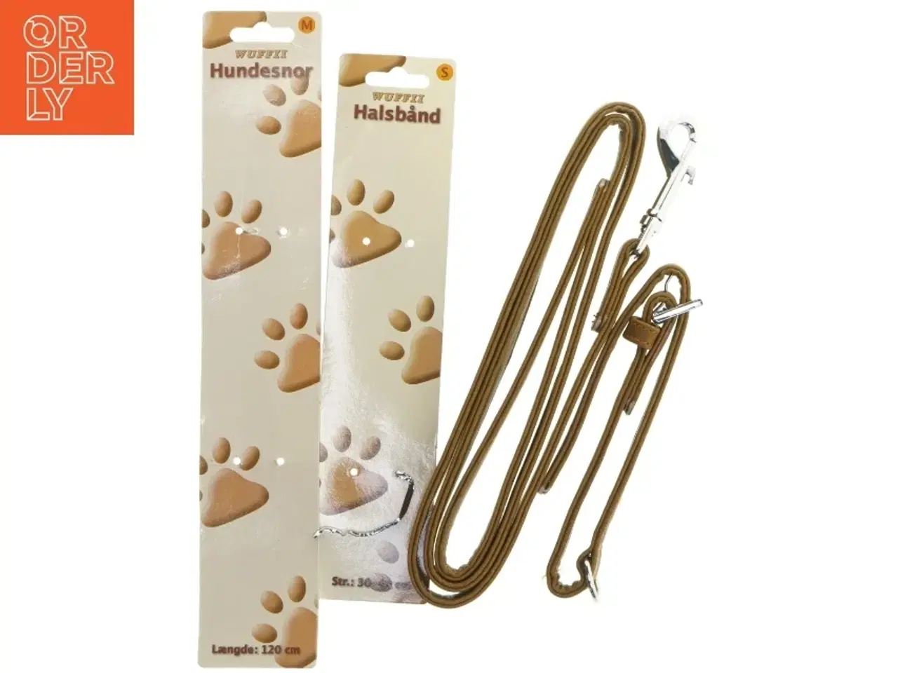Billede 2 - Hundesnor og halsbånd fra Wuffli (str. 30-40 cm og 120 cm)