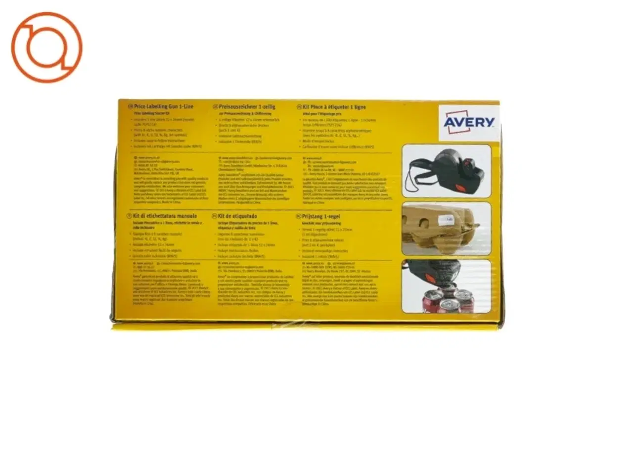 Billede 3 - Pris label starter kit fra Avery (str. 28 x 17 cm)