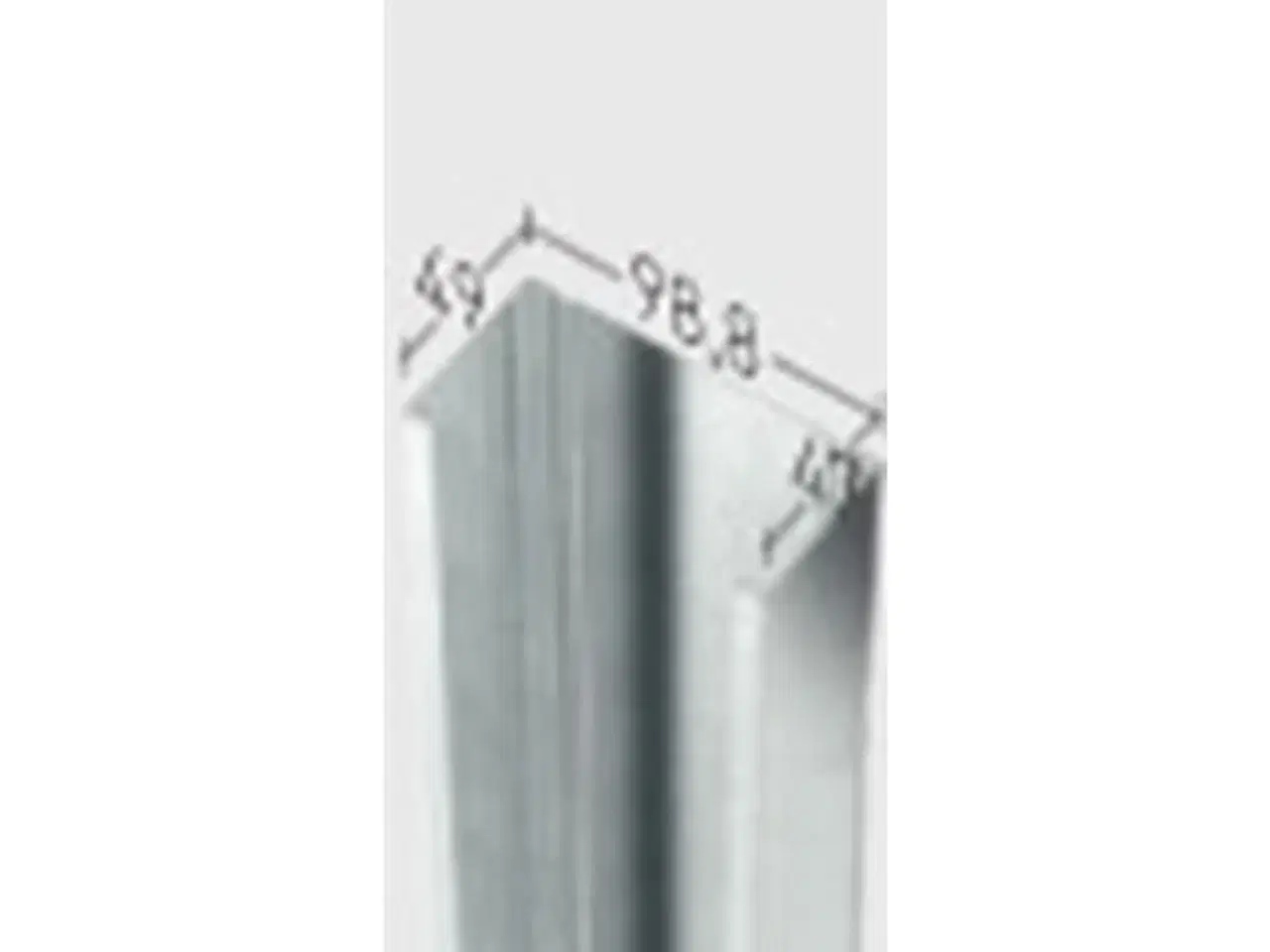 Billede 1 - 100 mm Fermacell stållægter og profiler