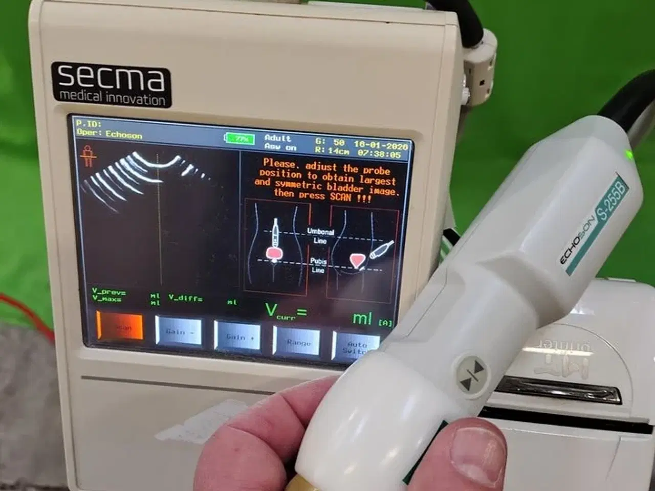 Billede 13 - Bladderscanner PINIT Echoson S255B