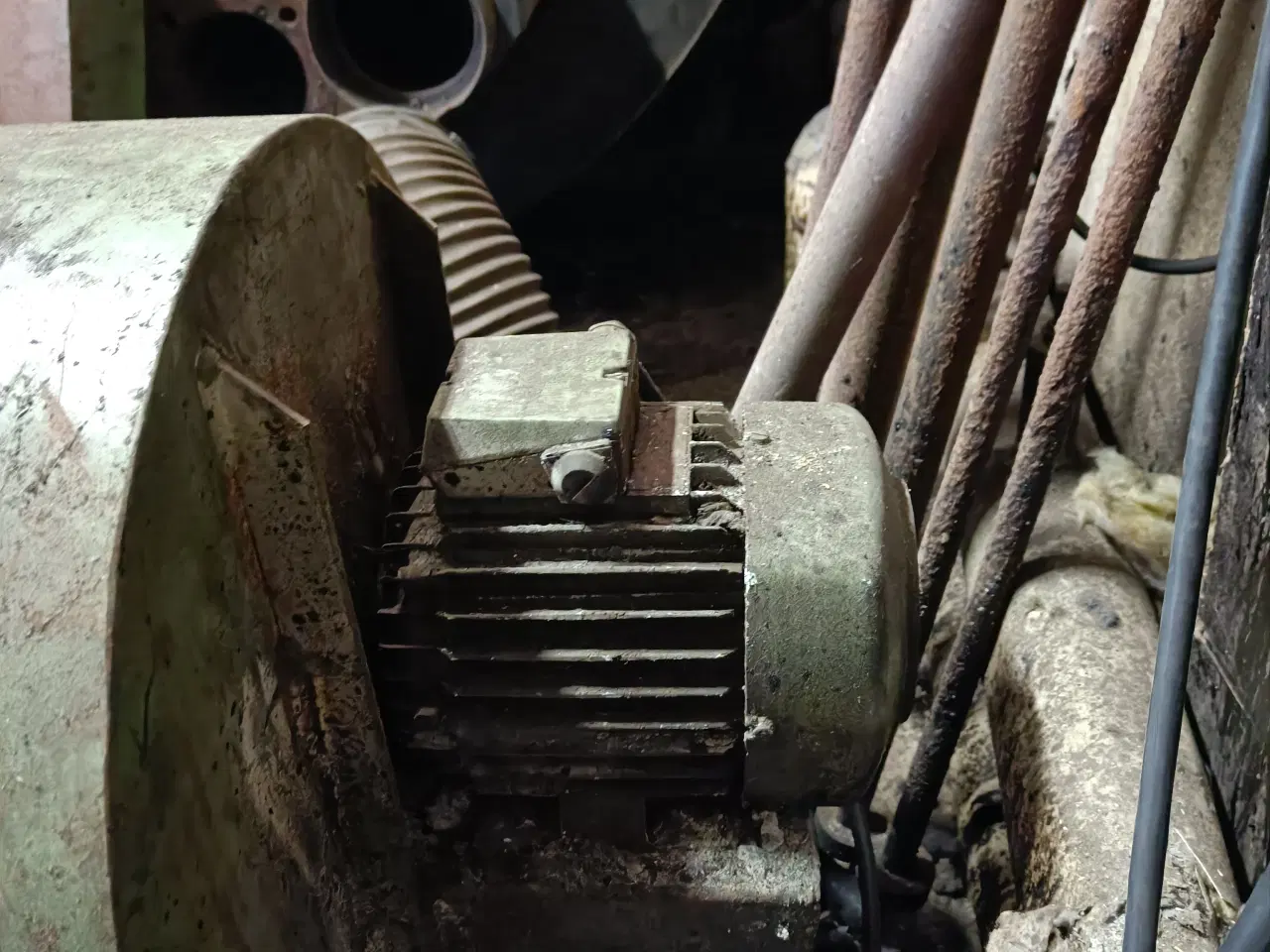 Billede 2 - 1 stk. Blæser m. motor