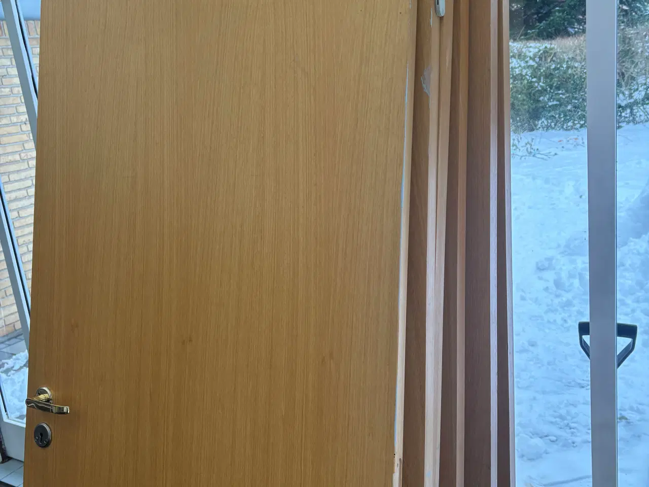 Billede 1 - 6 flotte indvendige døre i teak-look 