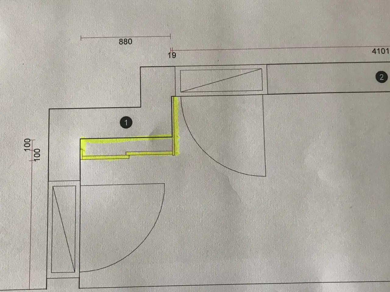 Billede 2 - Skydedøre - fejlkøb - sælges uhørt billigt