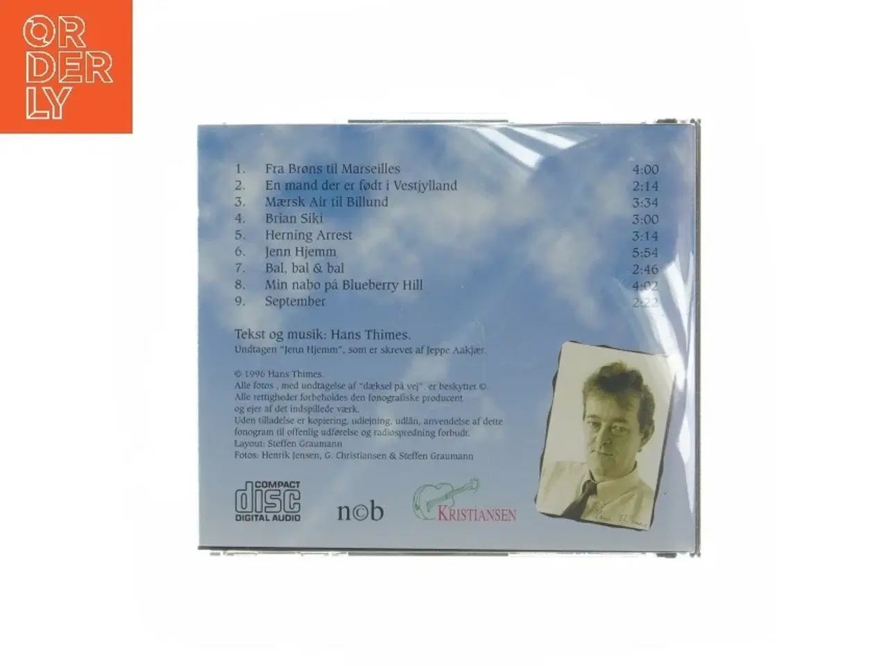 Billede 3 - Hans Thimes - Ude & Jenn Hjemm CD fra Hans Thimes