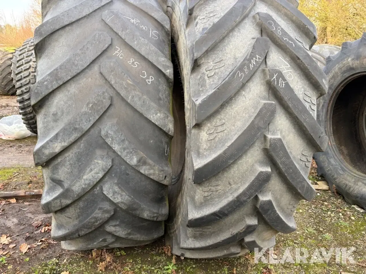 Billede 5 - Landbrugsdæk Michelin + Alliance 710/85R38 2 styk