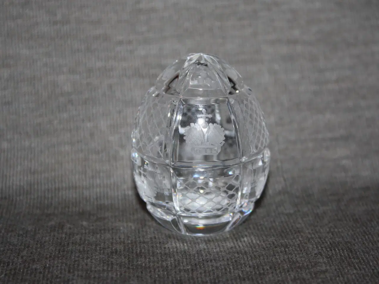 Billede 3 - Russisk glas Påske æg højde 6 cm 