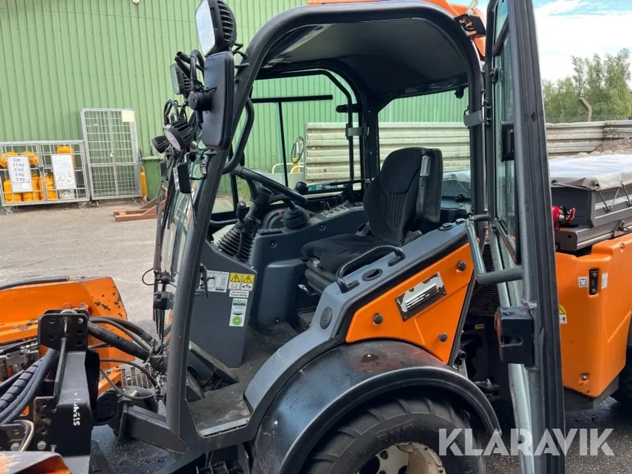 Billede 8 - Redskabsbærer Multihog CX75 med GMR klippebord