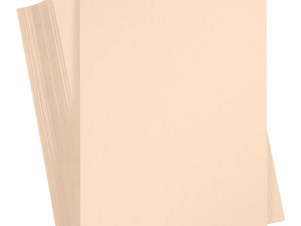 Billede 1 - Beige A4 Karton 180 g - 100 ark til kreative projekter