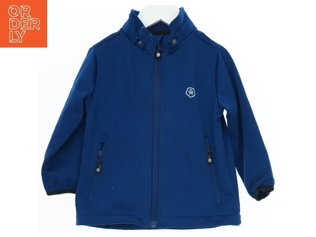 Billede 1 - Blå softshelljakke fra Color Kids (str. 92)