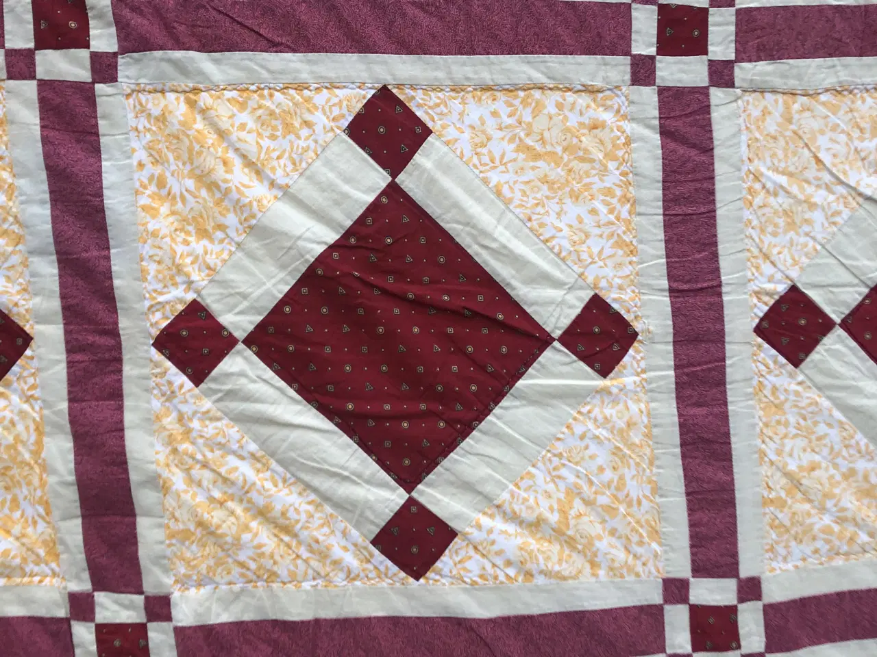 Billede 2 - Patchwork tæppe