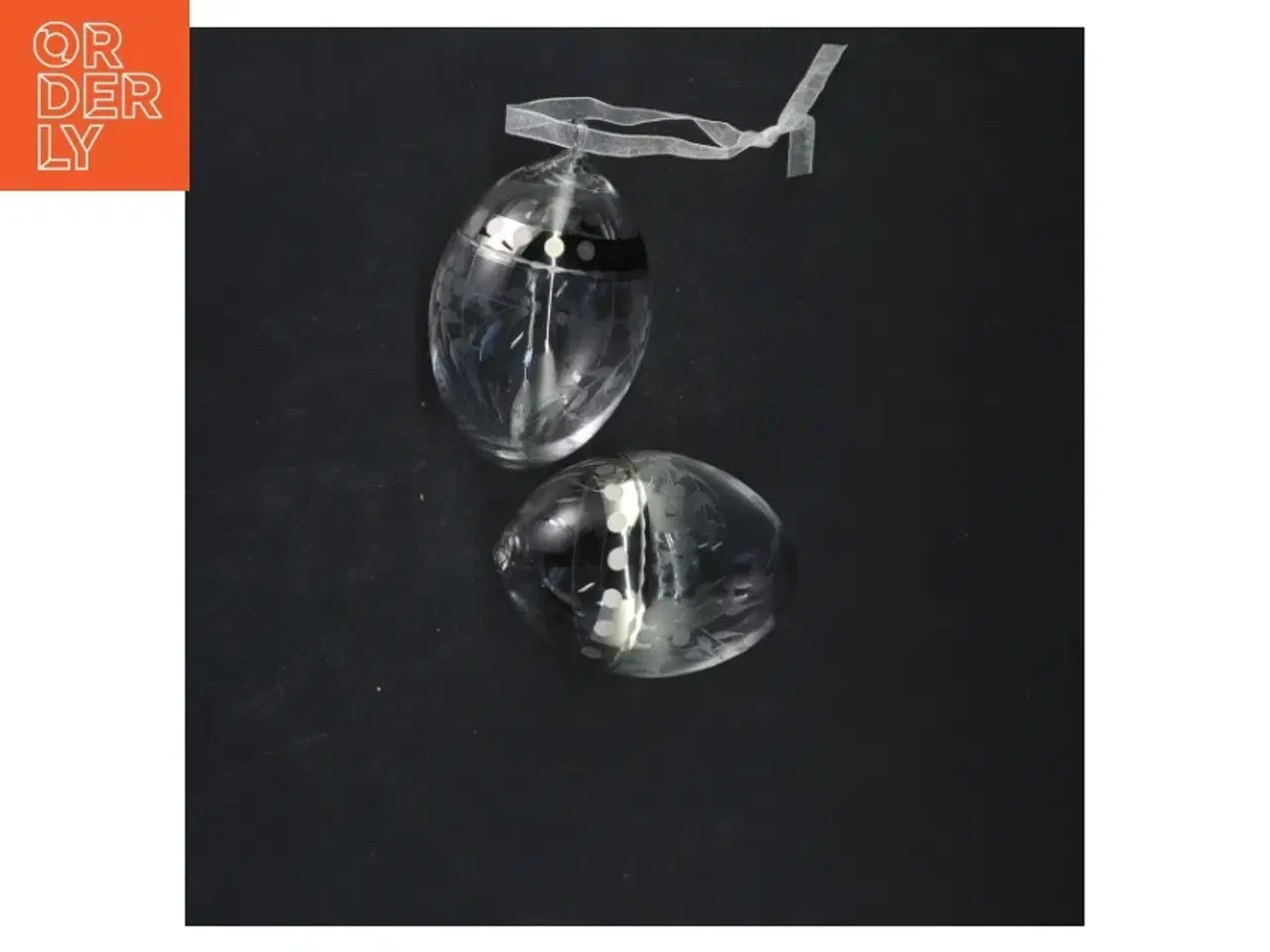 Billede 2 - Glasdekoration (str. 10x7 cm)