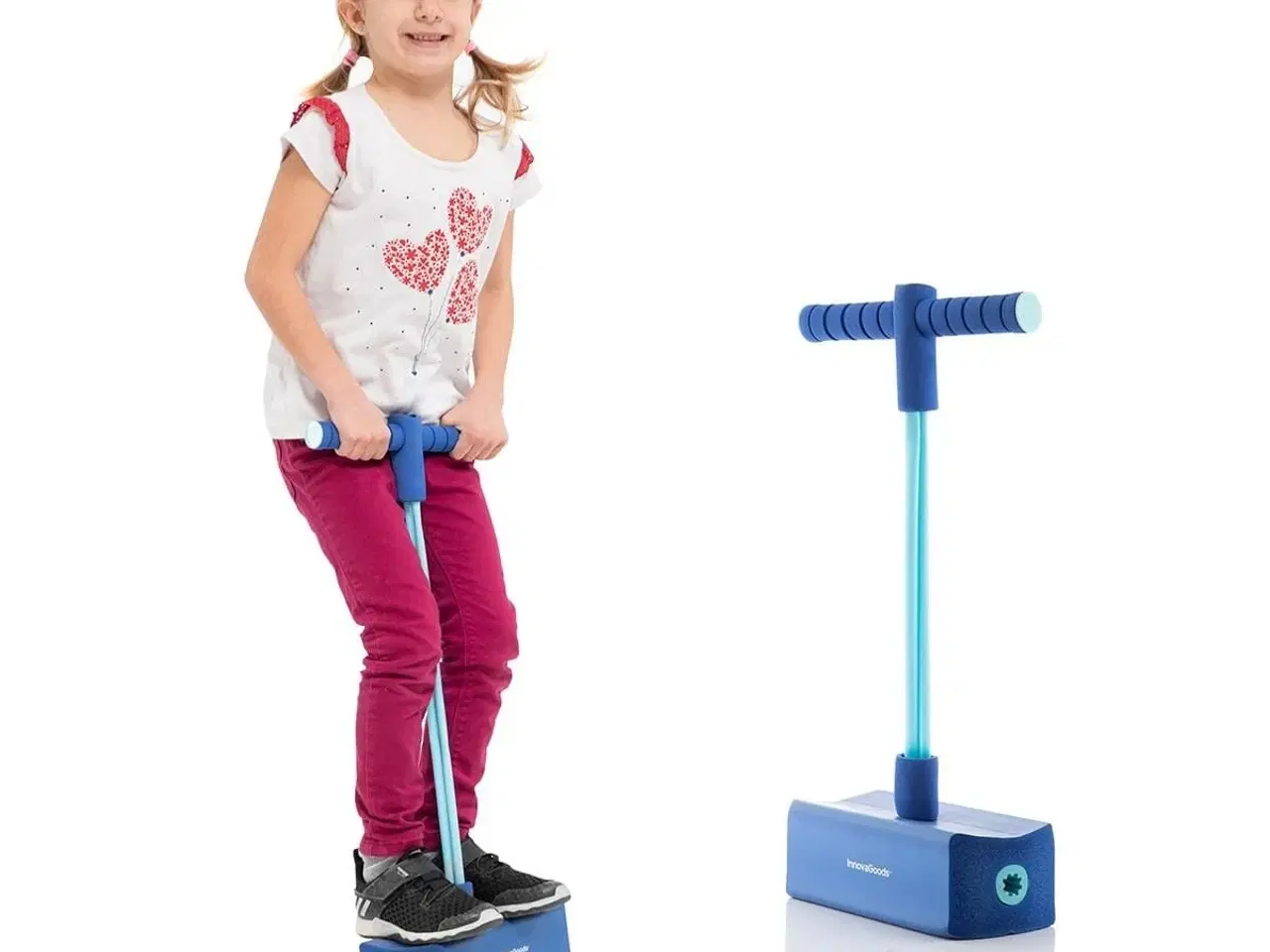 Billede 5 - Gummi Pogo Bouncer Funp - (Blå)