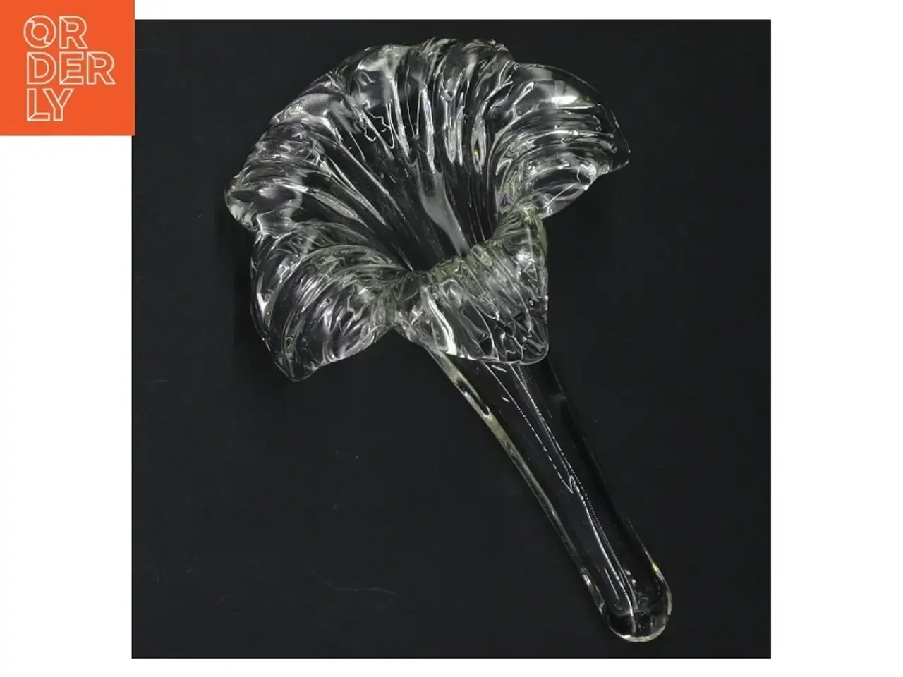 Billede 4 - Glassblomst vase / dekoration (str. Længde, 13,5 cm)