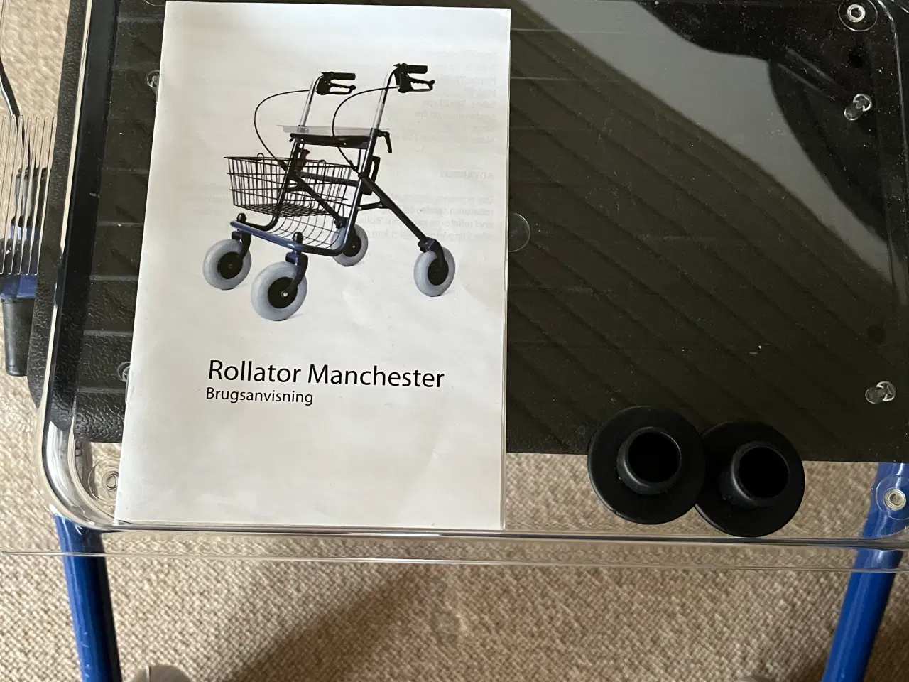 Billede 3 - Rollator - sammenklappelig og næsten helt ny
