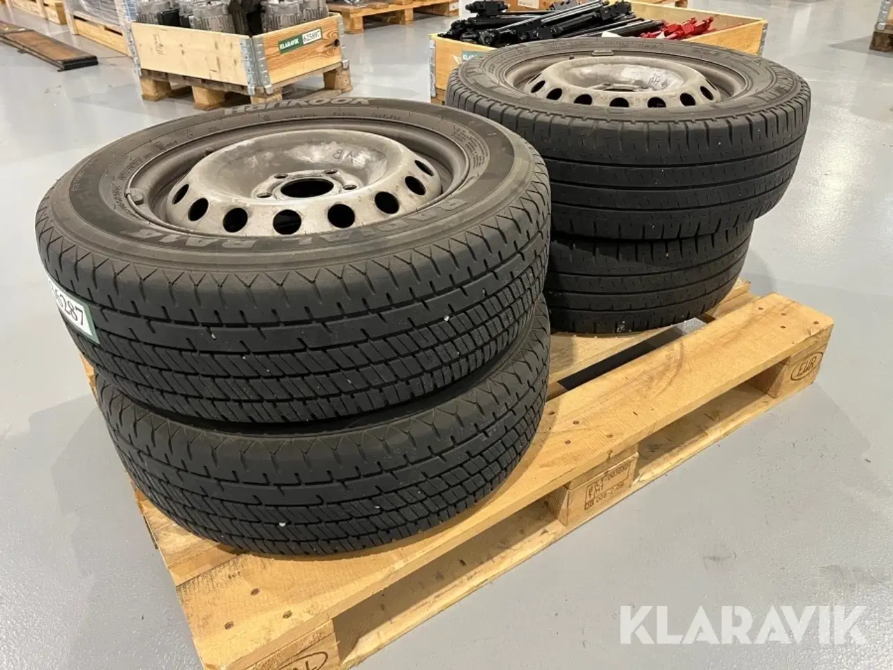 Billede 1 - Varevognshjul Michelin & Hankook 205/65R16 4 styk