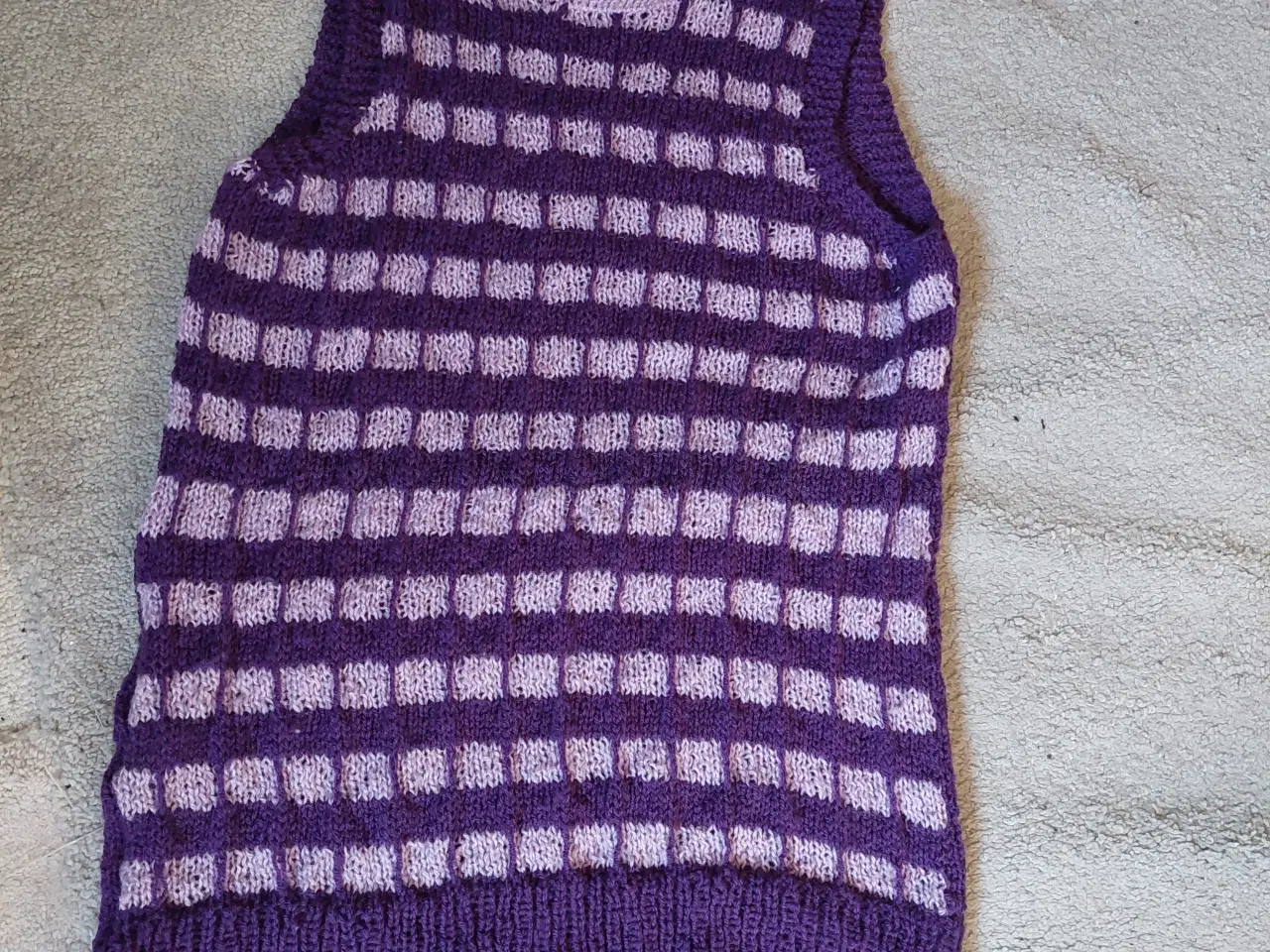 Billede 7 - Vest håndstrik str. XL