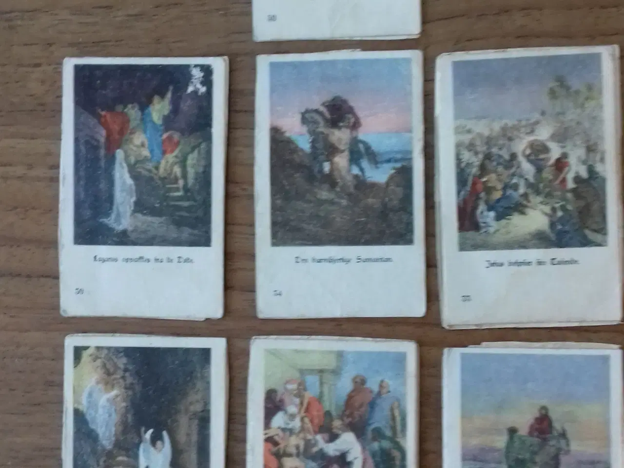 Billede 1 - Samlet pris:  Bibelkort fra 1942 - Gustave Doré!