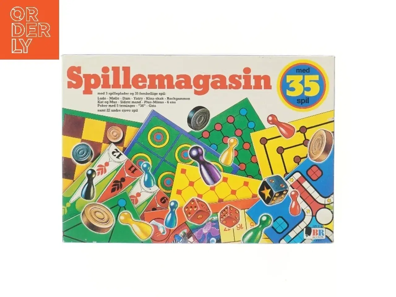 Billede 3 - Spillemagasin med 35 spil fra BR (str. 39x27 cm)