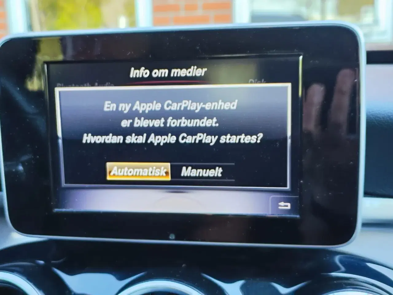 Billede 6 - Mercedes aktivering af Carplay / Android Auto