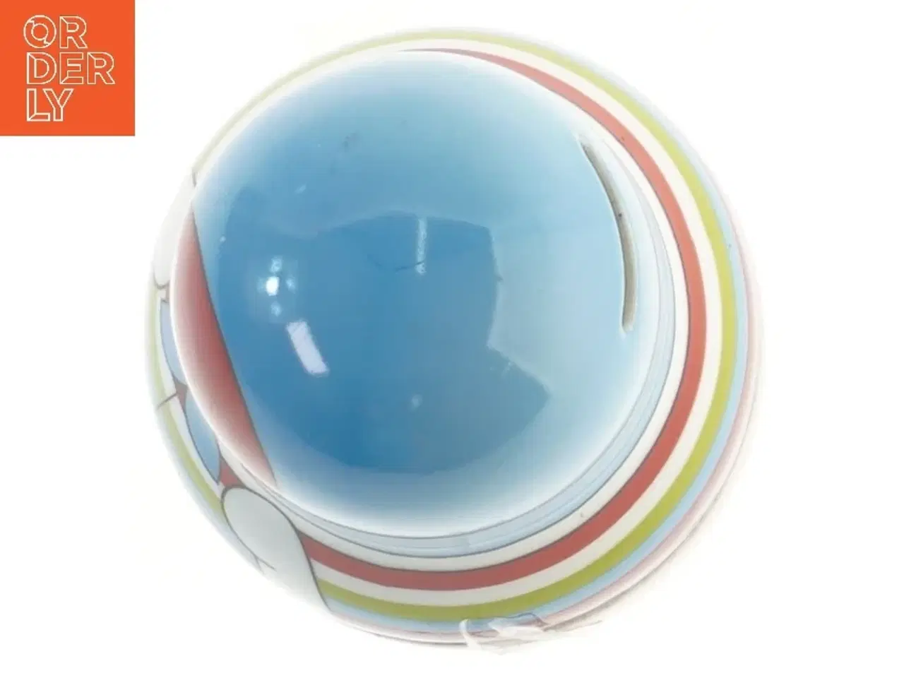 Billede 2 - Ny sparebøsse i porcelæn kan åbnes midt på (str. 20 cm)