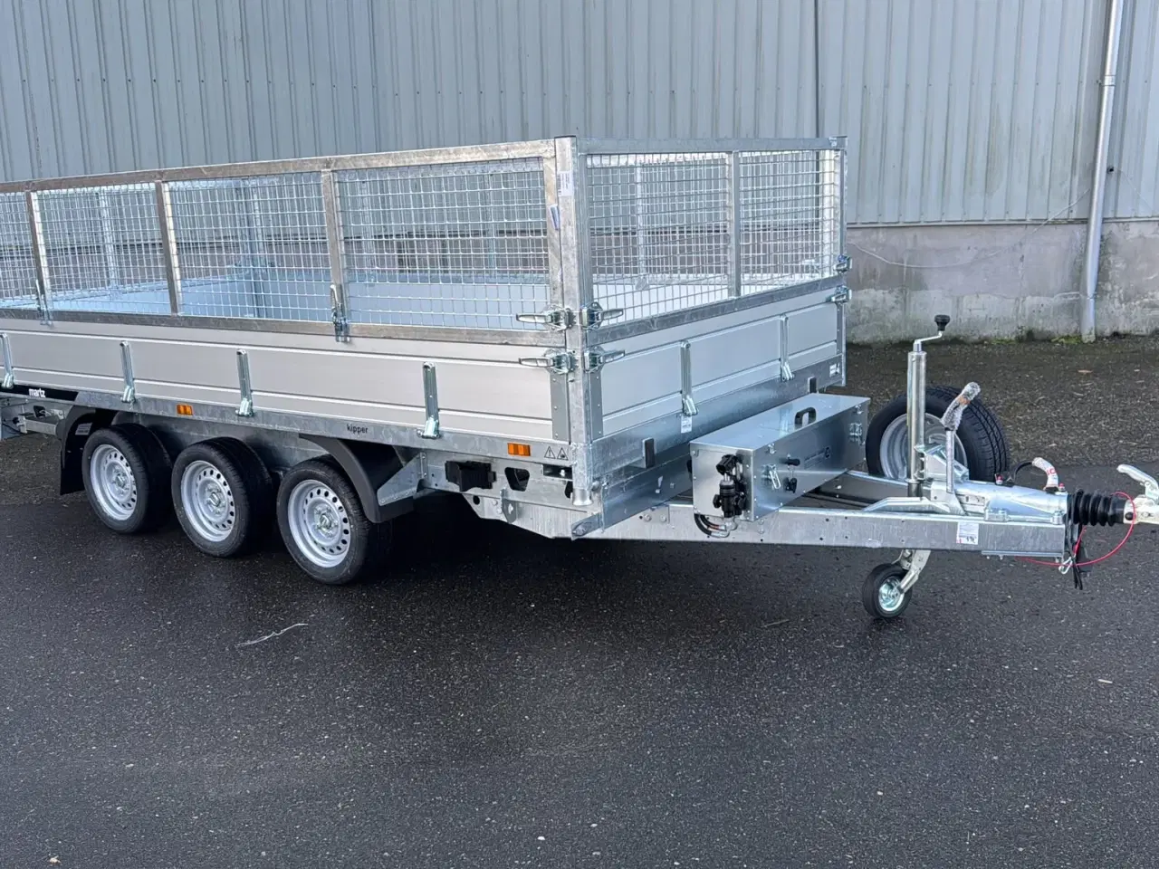 Billede 1 - TipTrailer 3500KG 3 Aksler