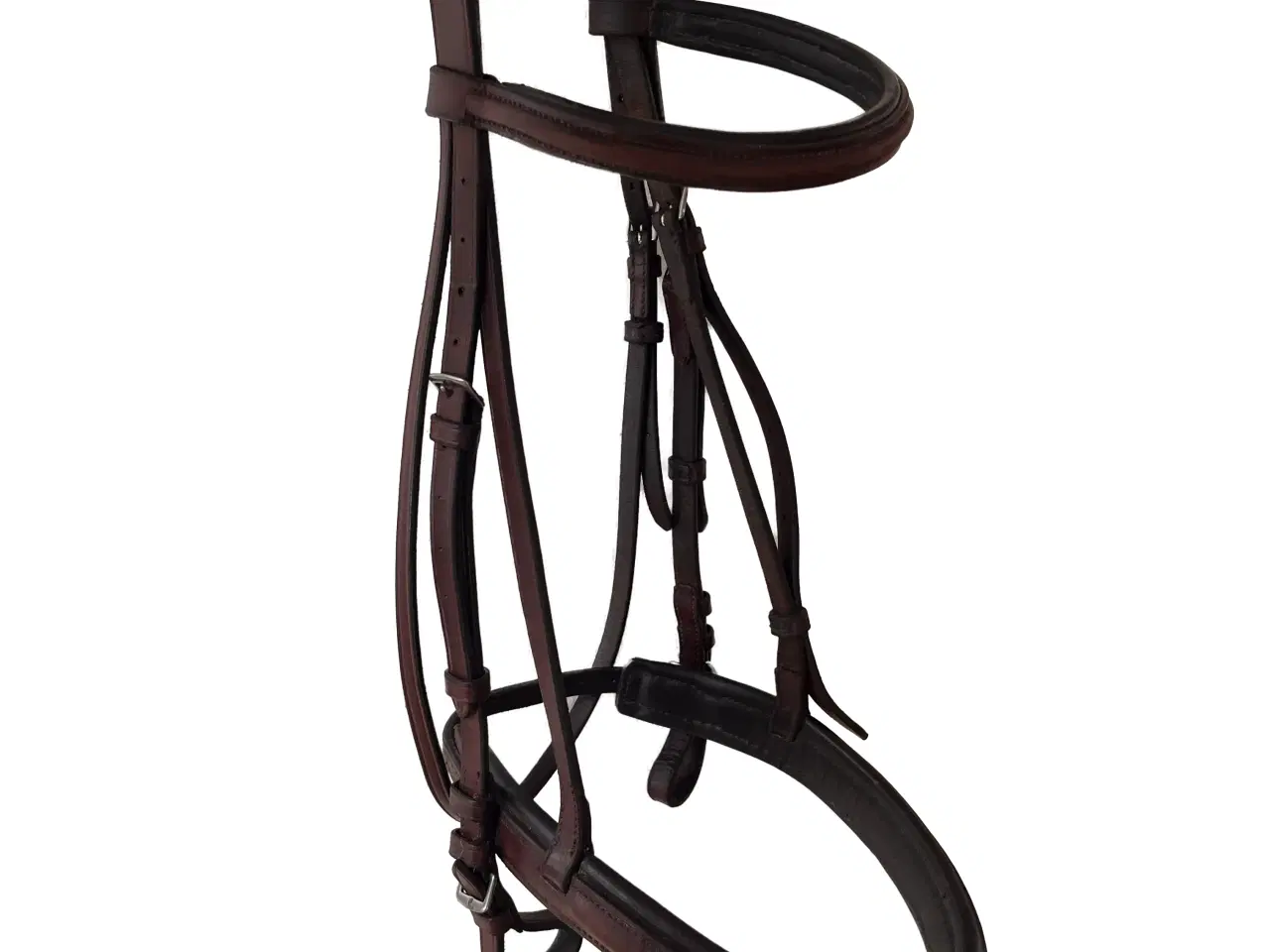 Billede 2 - Tophorse trense, Full, Brun/Sølv
