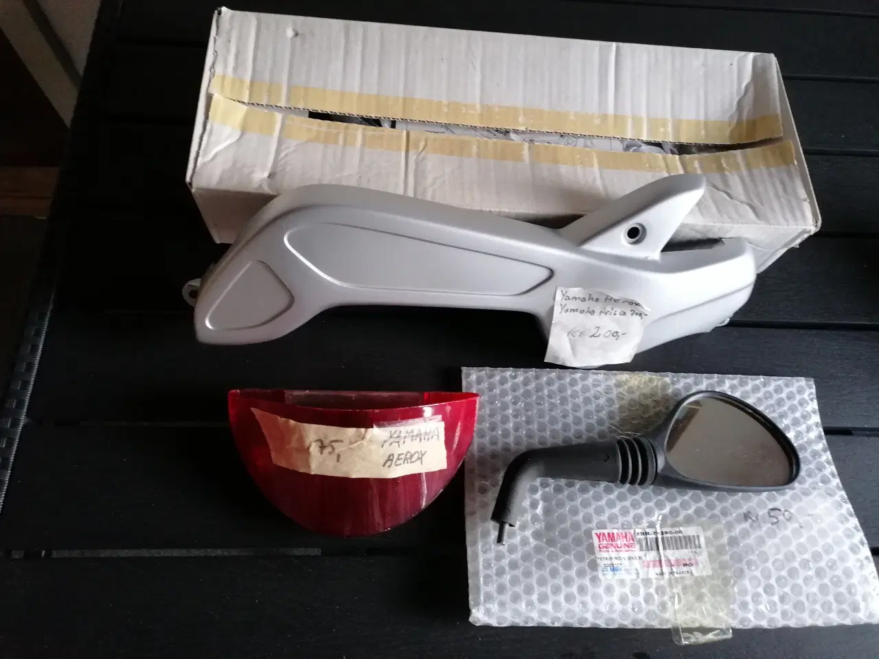 Billede 2 - 3 dele til Yamaha Aerox. Nye eller lidt brugt. (%)