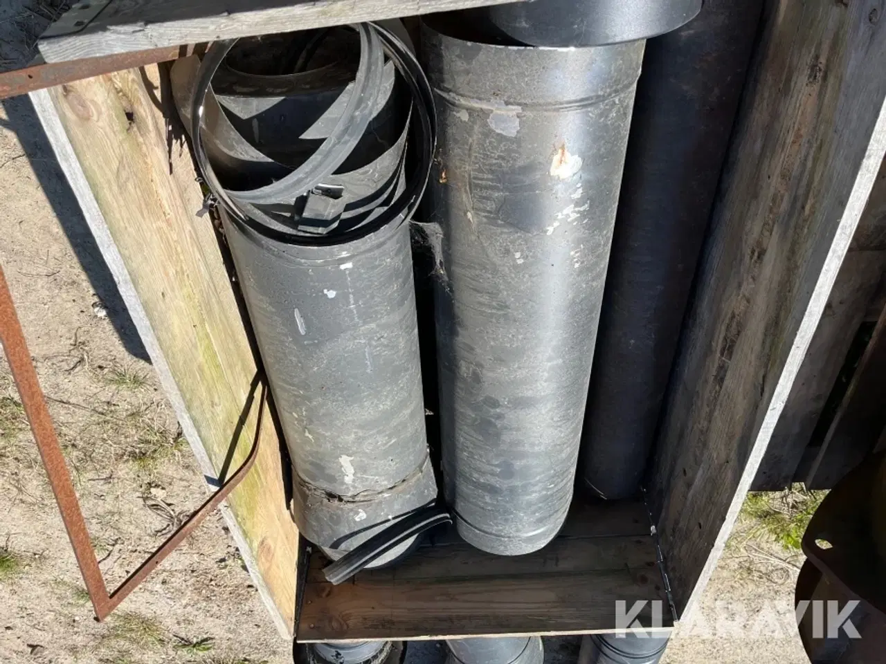 Billede 4 - Skorsten 5,7 m Rustfri  150 / 250 mm