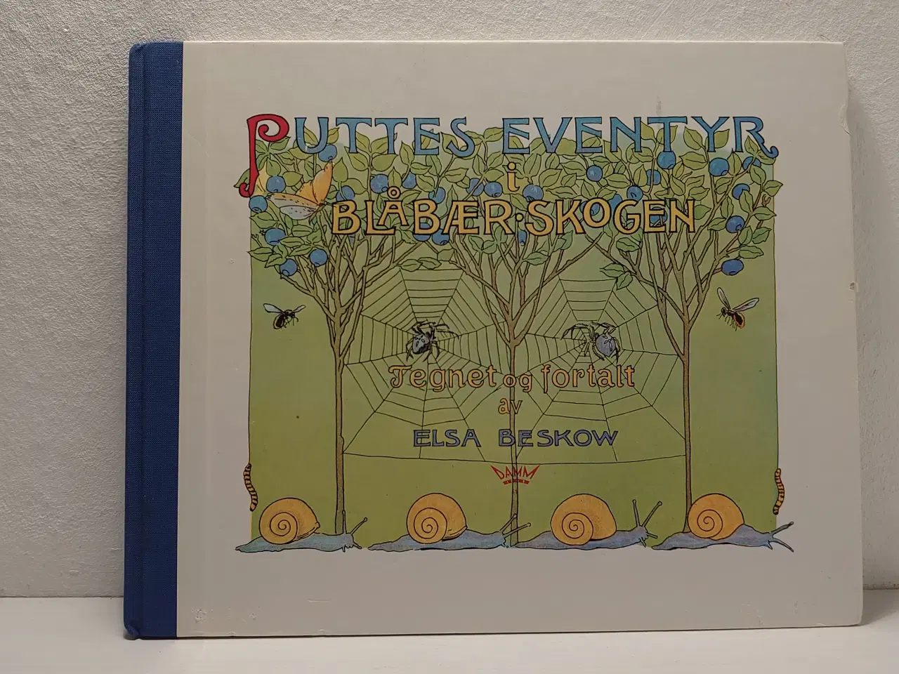 Billede 1 - Beskow;Puttes eventyr i Blåbærskogen. Norsk 1994.