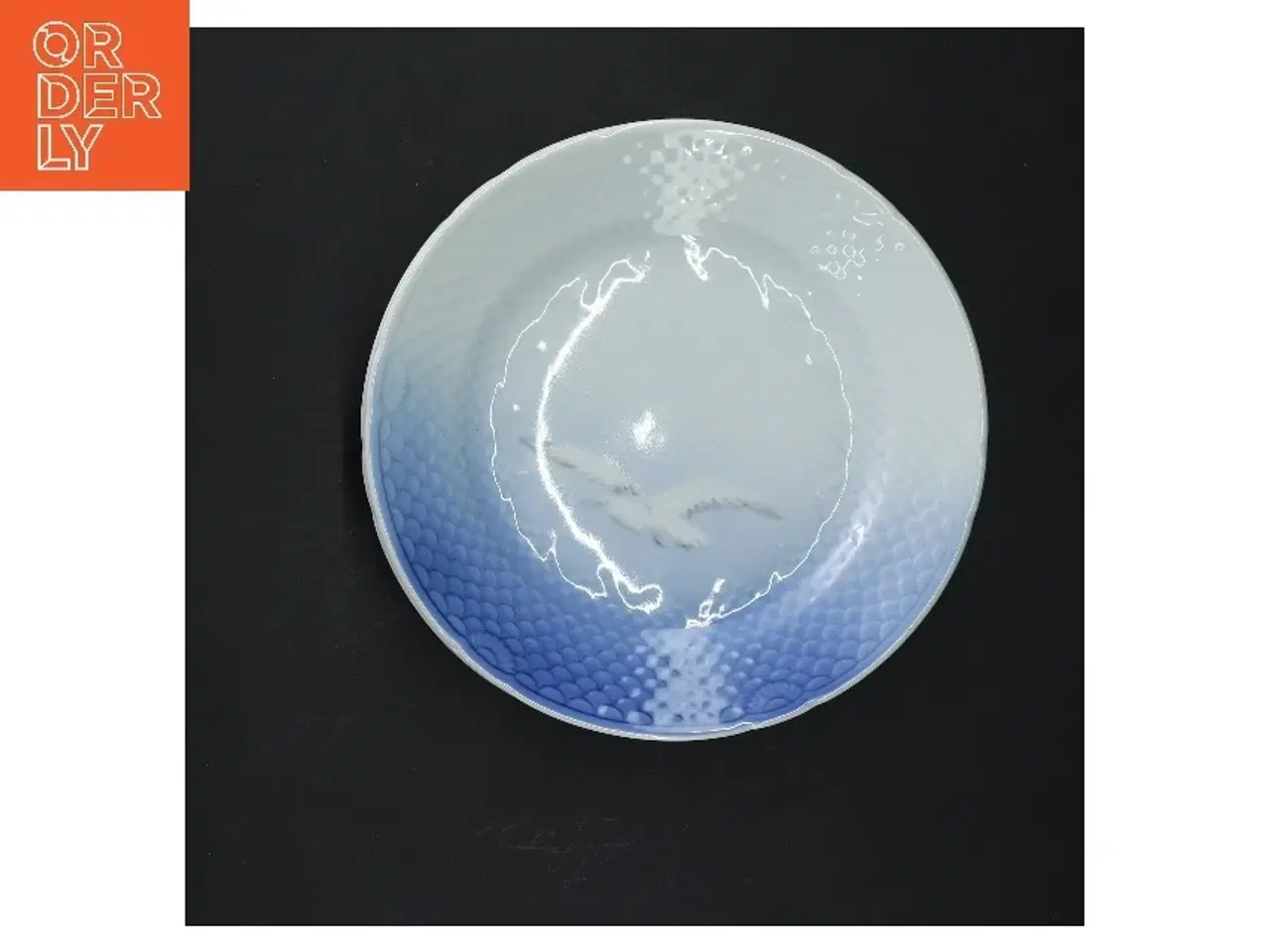 Billede 3 - Kagetallerkener fra Bing Og Grøndal, mågestellet (str. 6 styk, ø 18 cm)