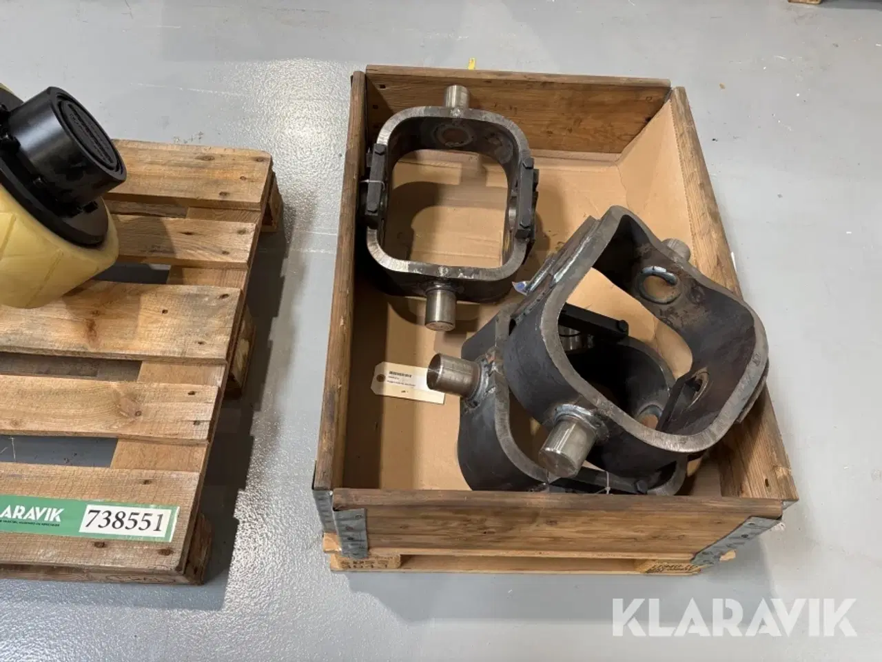 Billede 5 - Vugge til tipcylinder DNB TYP 05 - 3 styk