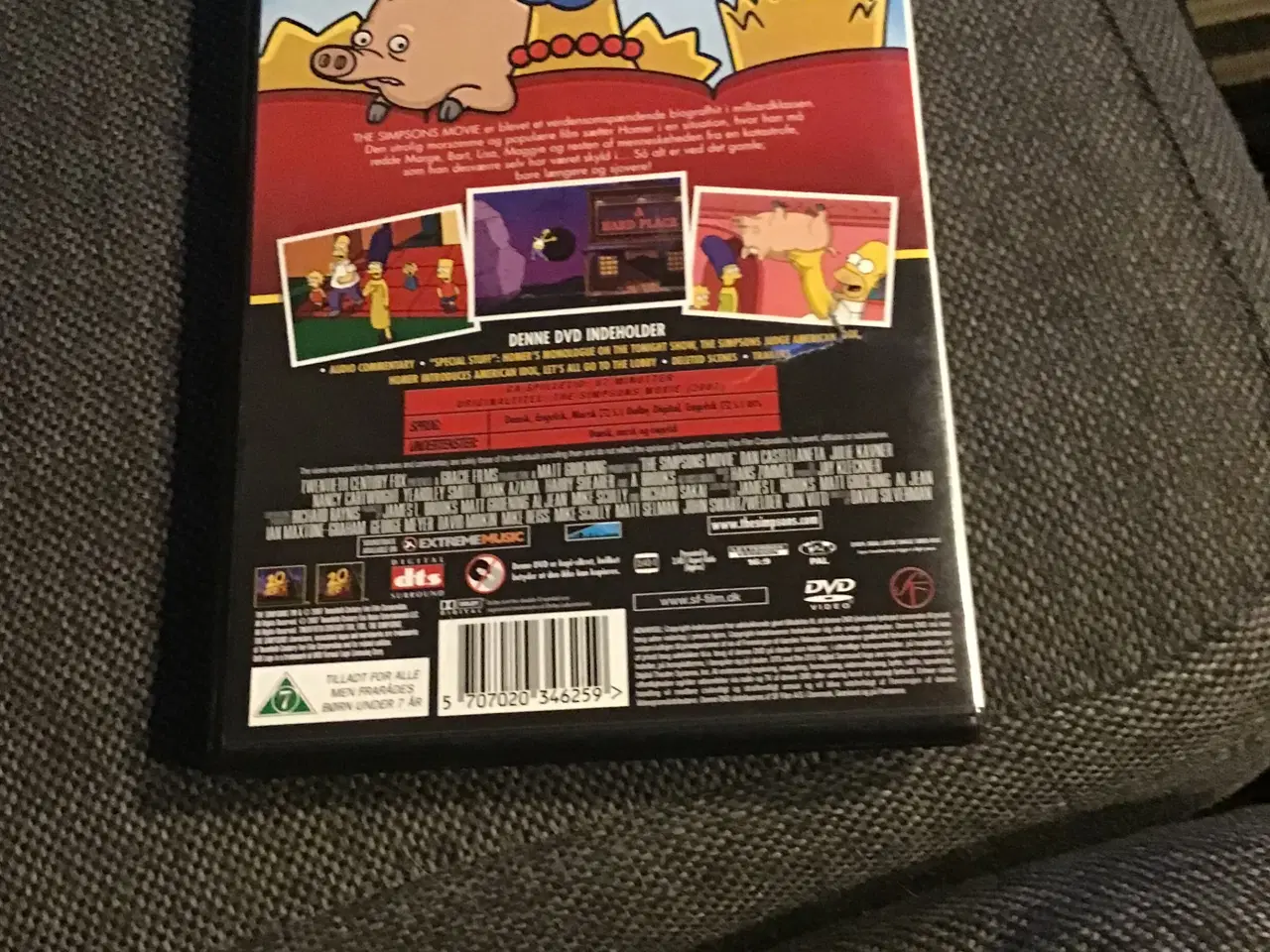 Billede 3 - The Simpsons Movie DVD