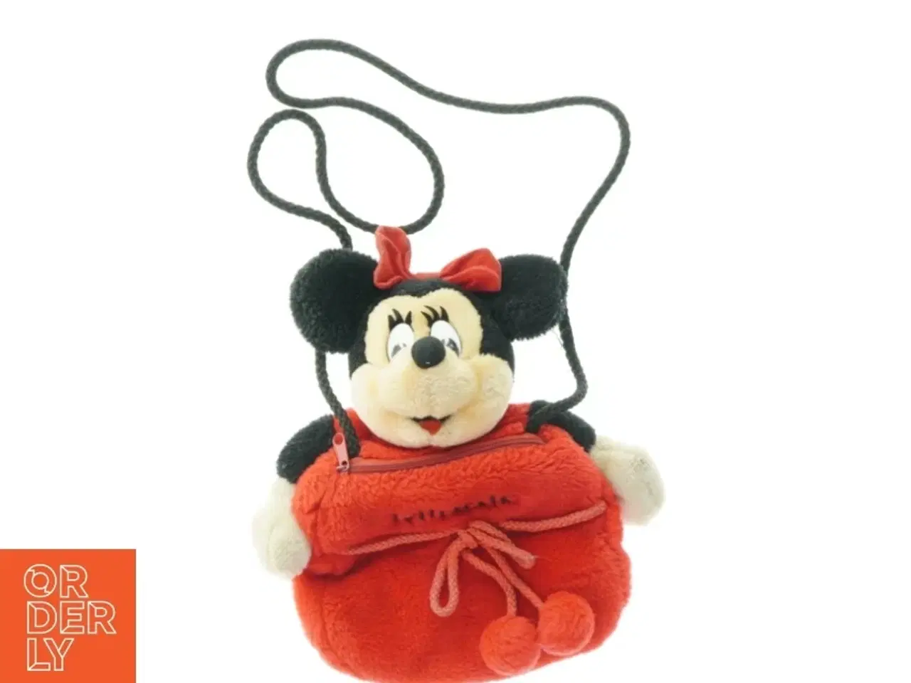 Billede 1 - Minnie Mouse taske i plys (str. 17 x 22 cm)