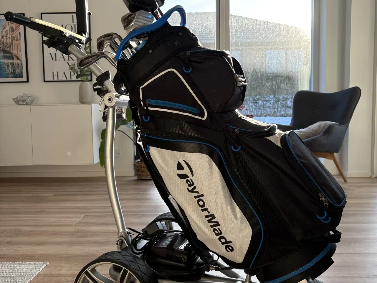 Billede 1 - Golfsæt, elvogn og udstyr