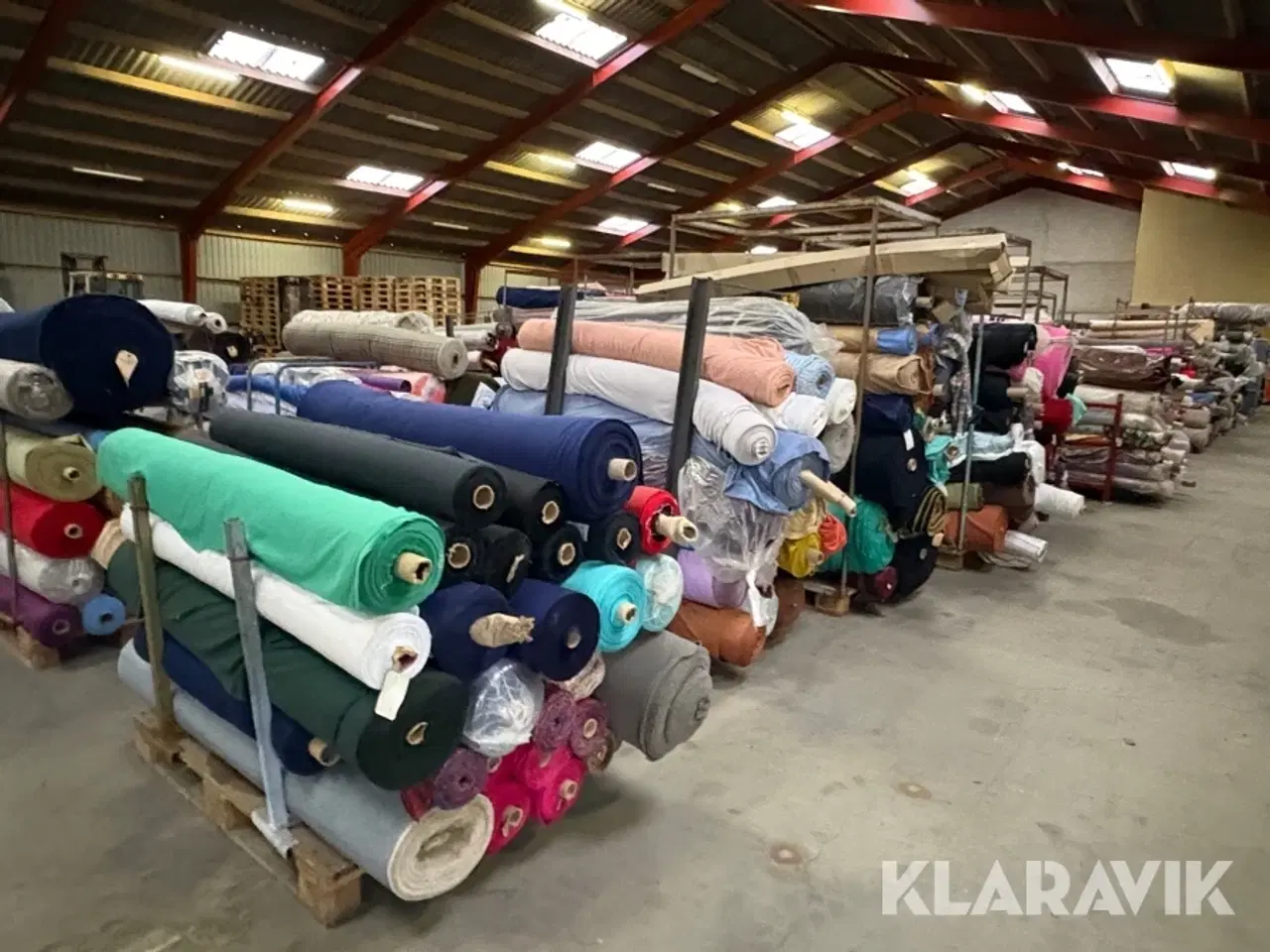 Billede 4 - Stof metervarer 125.000 meter - 2400 ruller