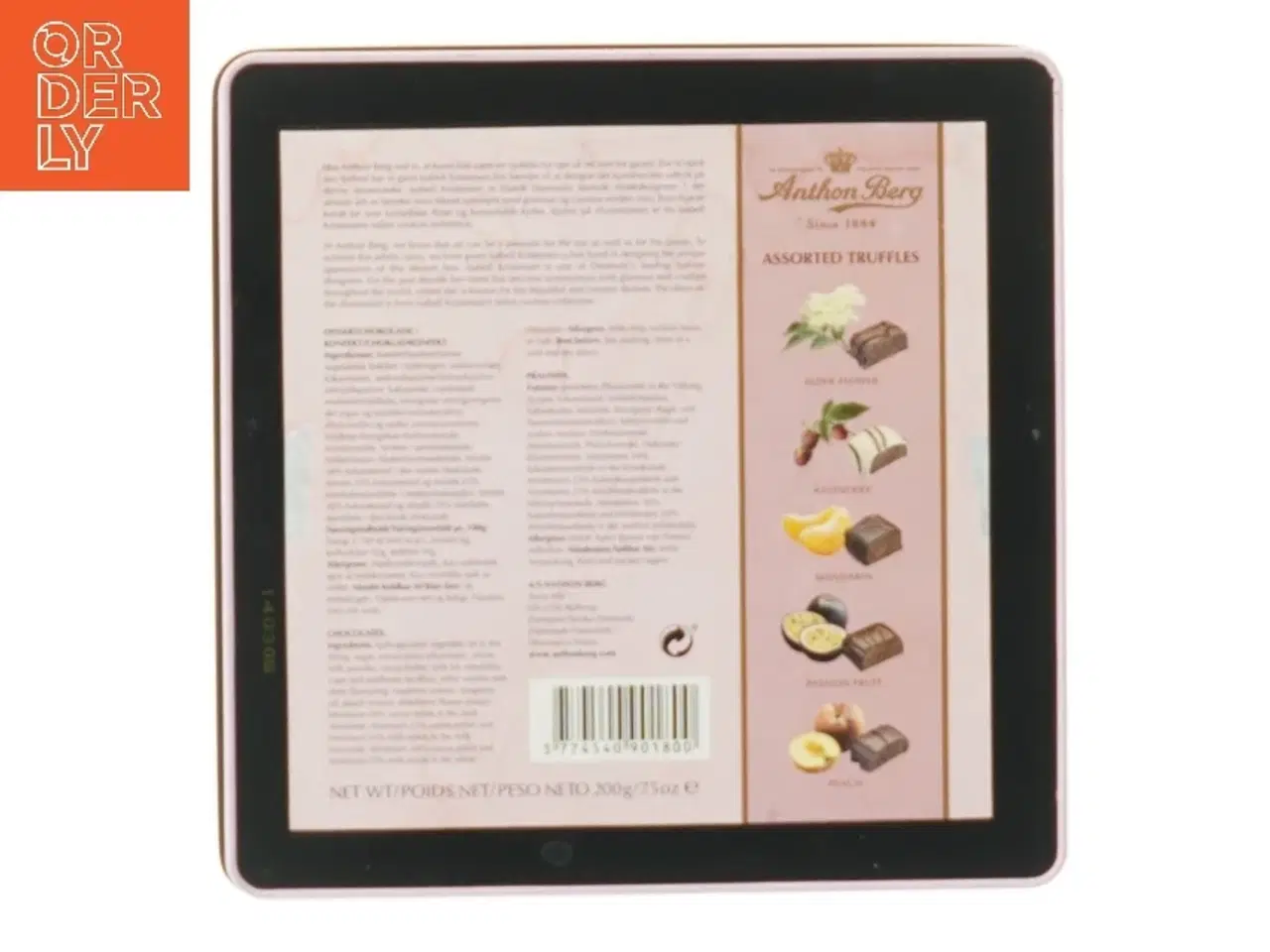 Billede 3 - Anthon Berg chokolade æske (str. 20,5x20,5 cm)