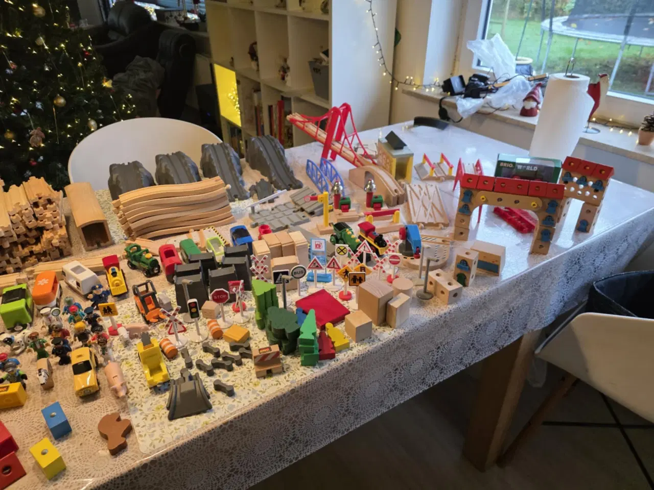 Billede 2 - KÆMPE BRIO TOGBANESAMLING - Masser af skinner, bro