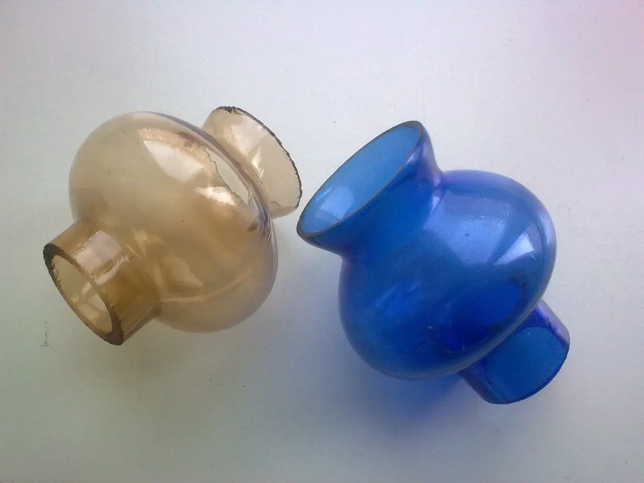 Billede 10 - Miniature glas +45 år RETRO olielampe håndlavet