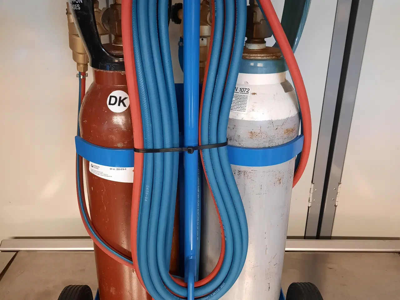 Billede 9 - ilt og gas sæt/Skærebrændersæt Autogena Portafix