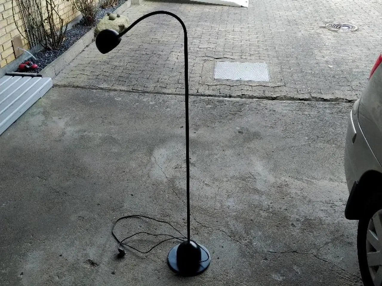 Billede 1 - stander lampe sort