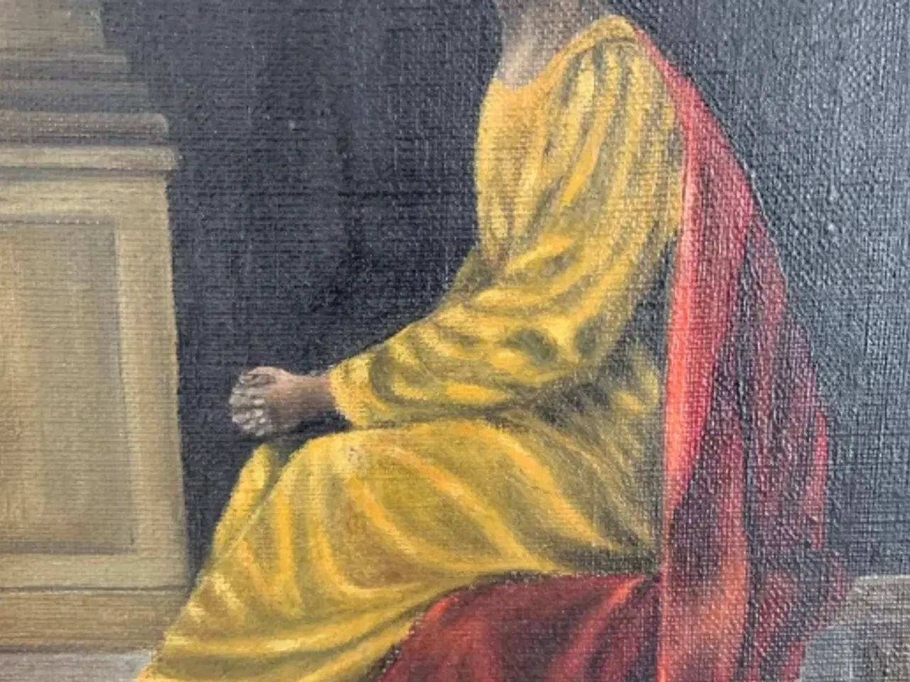 Billede 6 - Maleri i flot ramme 30.5x36cm